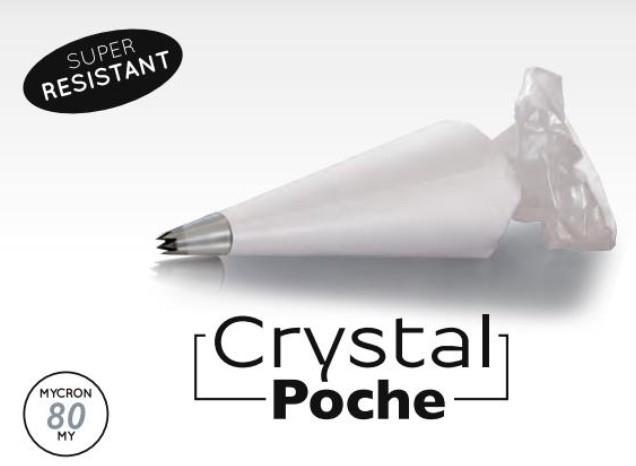 Martellato spuitzakken H 40 cm Chrystal Poche Super Resistant 100 stuks Chrystal Poche Super Resistant 100 stuks/Bestel eenvoudig online/Anisana