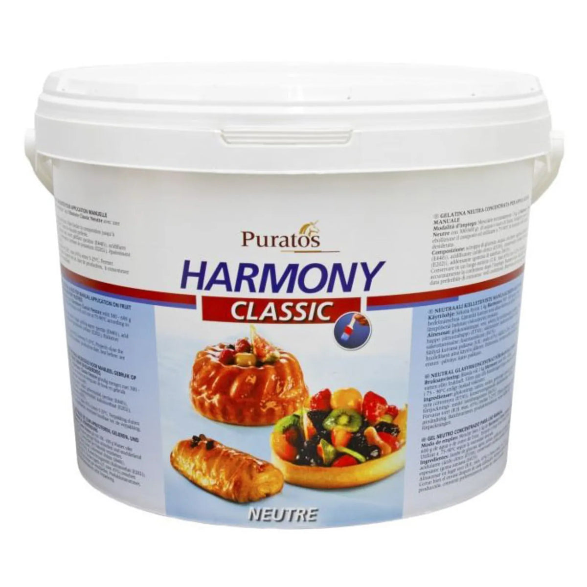 Puratos Glazuren & afdekgelei Emmer 14 kg Puratos Harmony Classic Neutre – neutrale afdekgelei 14 kg Puratos Harmony Classic Neutre – neutrale afdekgelei 14 kg