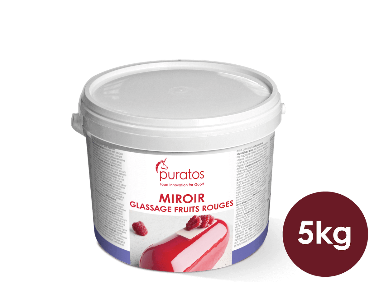 Anisana BV Glazuren & afdekgelei Puratos Miroir Glassage Fruits Rouges – rode vruchten 5 kg Puratos Miroir Glassage Fruits Rouges – rode vruchten 5 kg | Anisana