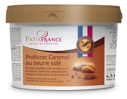 Anisana BV Notenpasta PatisFrance  Pralicrac Beurre Salé 4,5 kg PatisFrance Praliné a l'ancienne