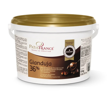 Anisana BV Notenpasta’s PatisFrance Gianduja Cacao-Trace 5 kg PatisFrance Gianduja Cacao-Trace 5 kg | Anisana