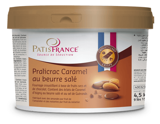 Anisana BV Notenpasta’s PatisFrance  Pralicrac Beurre Salé 4,5 kg PatisFrance  Pralicrac Beurre Salé 4,5 kg | Anisana