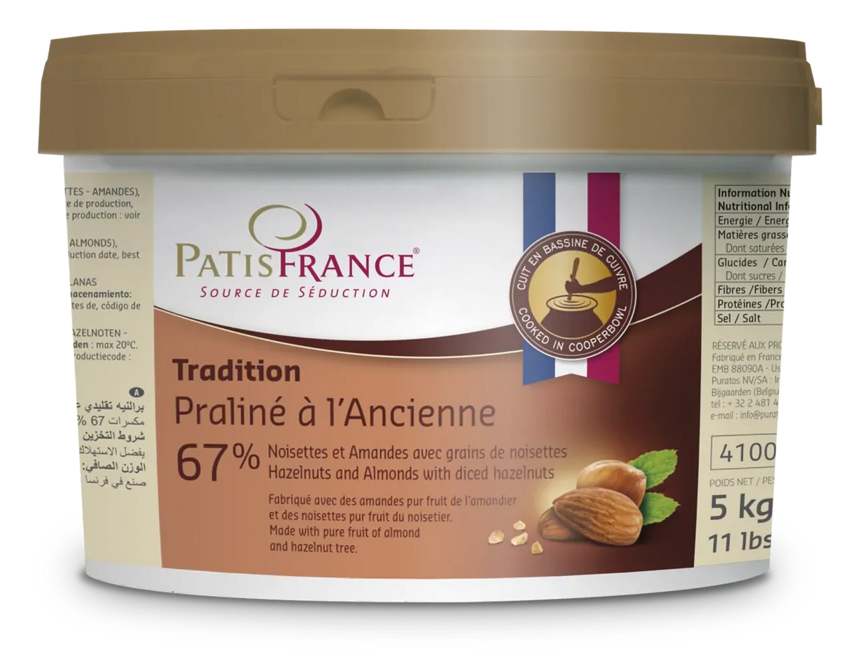 Anisana BV Notenpasta’s PatisFrance Praliné a l'ancienne 5 kg PatisFrance Praliné a l'ancienne 5 kg | Anisana