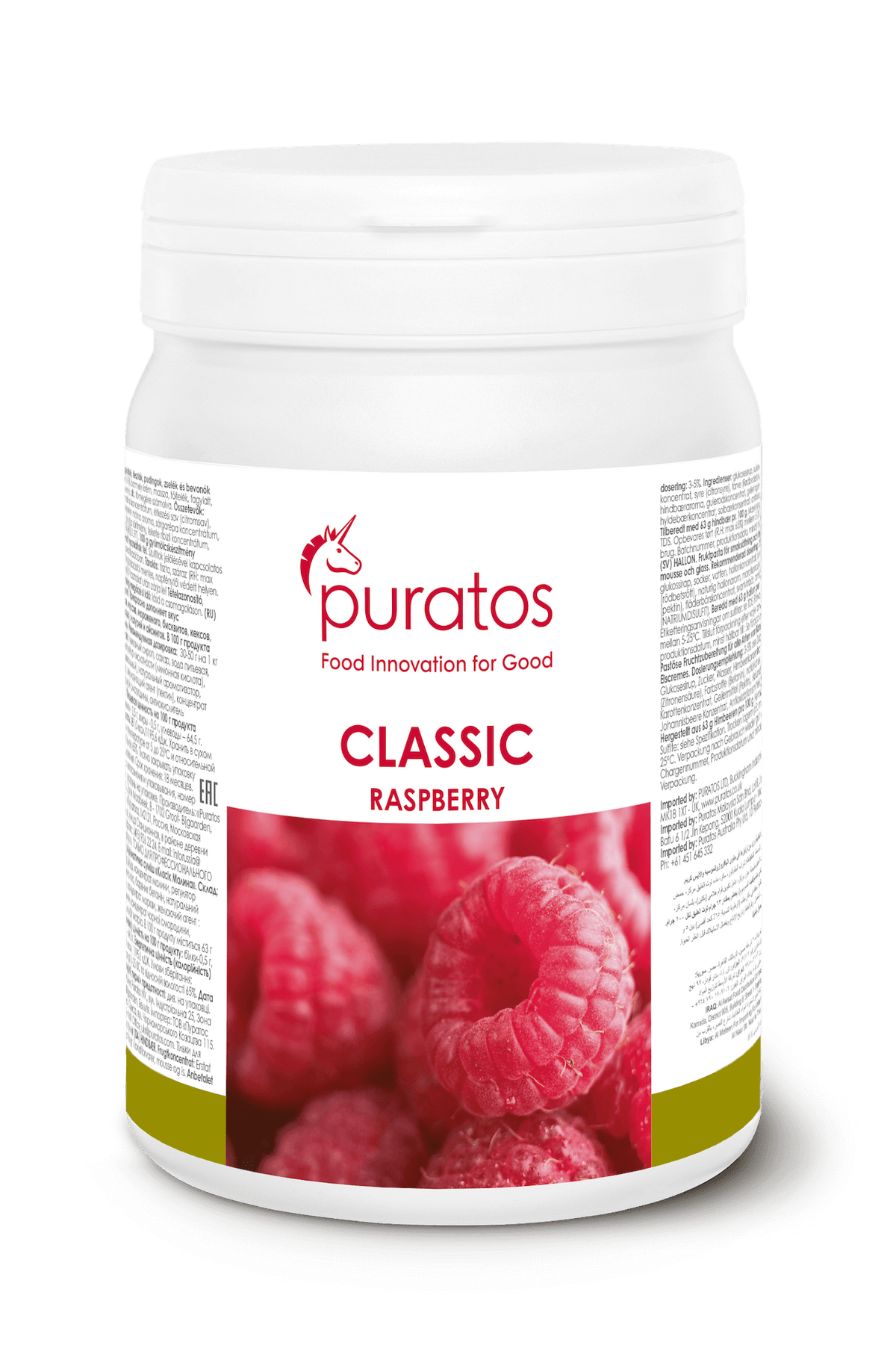 Anisana Fruitpasta’s Classic framboos 1 kg Classic framboos 1 kg | Anisana