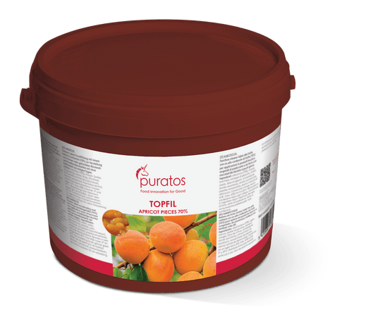 Anisana Patisserievullingen Topfil Finest Apricot Piece 70 % 4,5 kg Topfil Finest Apricot Piece 70 % 4,5 kg | Anisana