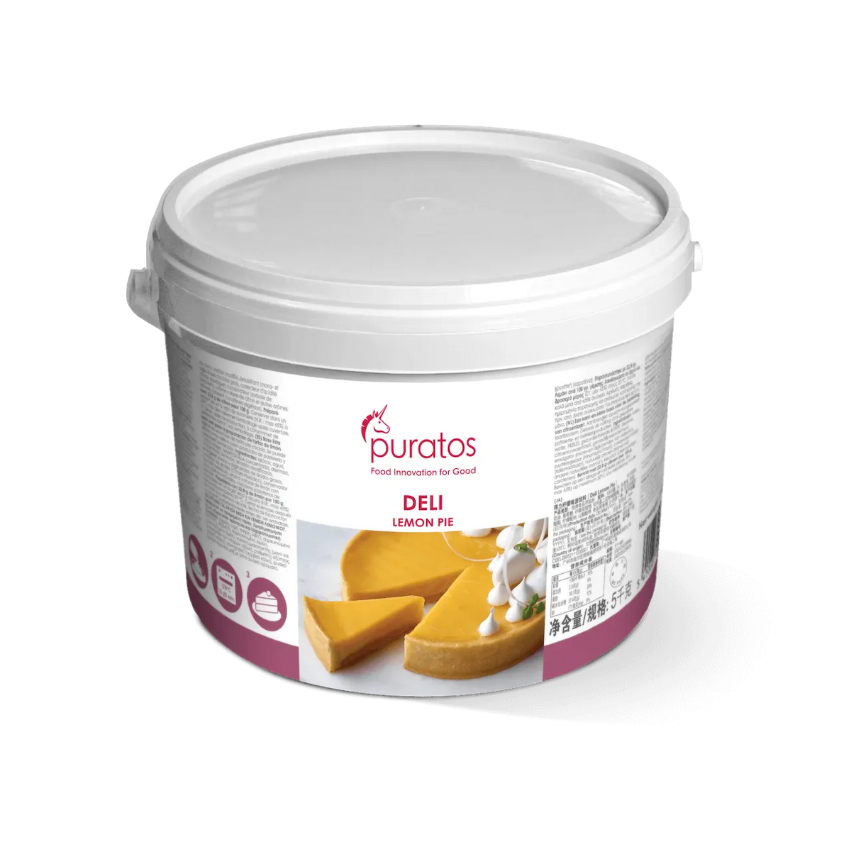 Anisana Vullingen Puratos Deli Lemon Pie – citroentaartvulling 5 kg Deli lemon pie vulling 5 kg/Bestel eenvoudig online/Anisana