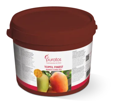 Anisana Vullingen Puratos Topfil Finest Mango Cubes 70% – mangovulling 4,5 kg Topfil finest mango cubes 4,5 kg/Bestel eenvoudig online/Anisana