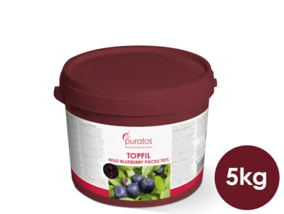 Anisana Vullingen Puratos Topfil Wild Blueberry Pieces 70% – blauwe-bessenvulling 5 kg Topfil finest wild blueberry 5 kg/Bestel eenvoudig online/Anisana
