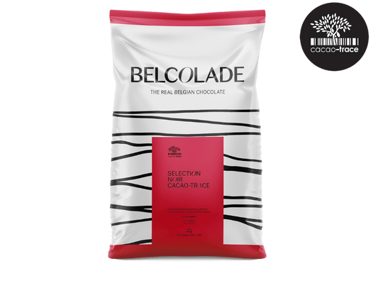 Belcolade Chocolade 15kg Selection Noir Cacao-Trace C501/J 15kg Belcolade Selection Noir Cacao-Trace C501/Bestel online/Anisana