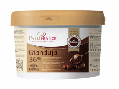 Belcolade Ganache PatisFrance Gianduja 5 kg PatisFrance Gianduja 5 kg/Bestel eenvoudig online/Anisana