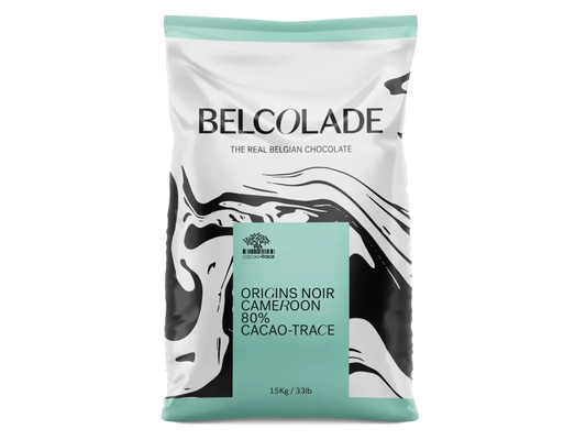 Belcolade Origins-chocolade 15 kg Belcolade Origins Noir Cameroon Cacao-Trace – 15 kg Belcolade Origins Noir Cameroon Cacao-Trace – 15 kg | Anisana
