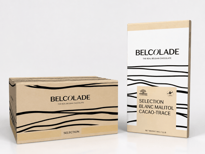 Belcolade Suikervrij/suikerarm Belcolade Selection Blanc (suikervrij) Block X605/J Maltitol Cacao Trace 5 kg Belcolade Selection Blanc (suikervrij) Block X605/J Maltitol Cacao Trace 5 kg/Bestel eenvoudig online/Anisana