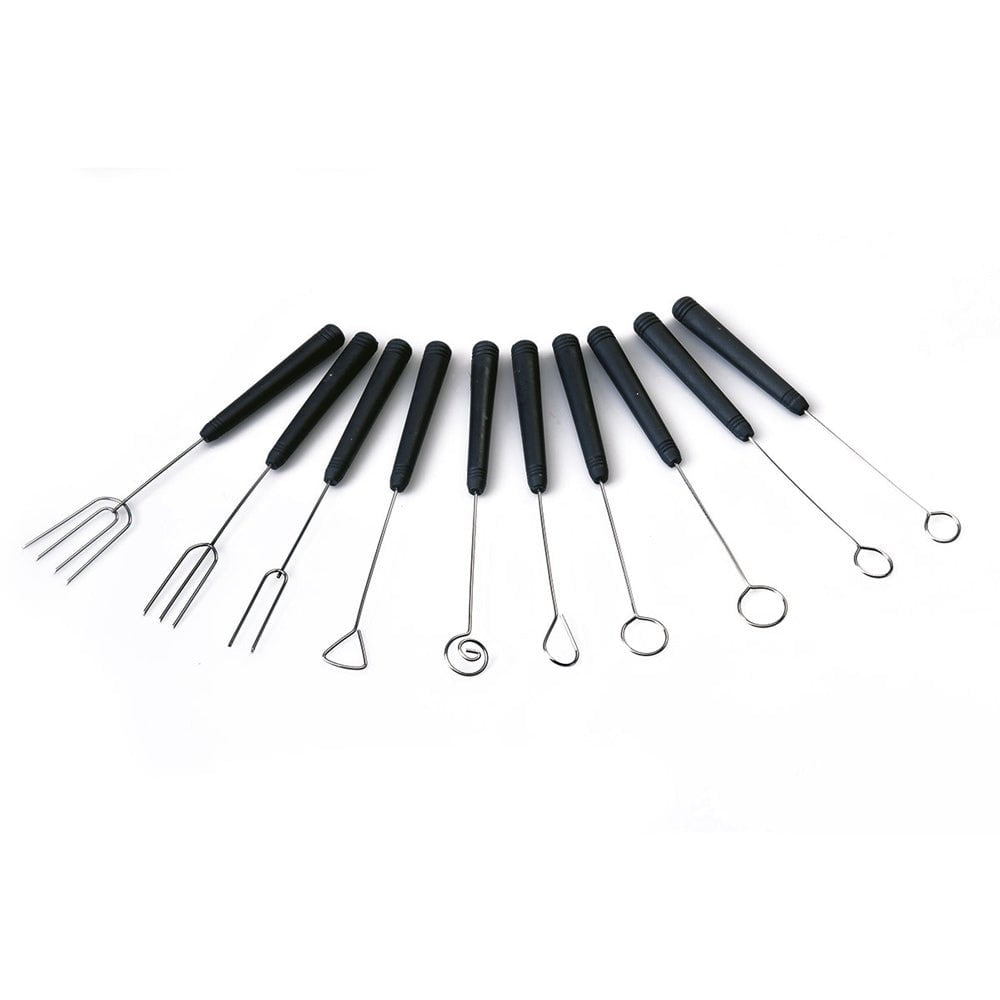 Martellato Chocoladevormen Chocofork set 10 stuks Chocofork set 10 stuks/Bestel eenvoudig online/Anisana