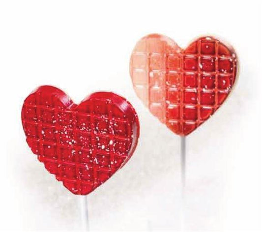 Martellato Chocoladevormen Hart Chocoladevorm Lollypop Hart Chocoladevorm Lollypop/Bestel eenvoudig online/Anisana