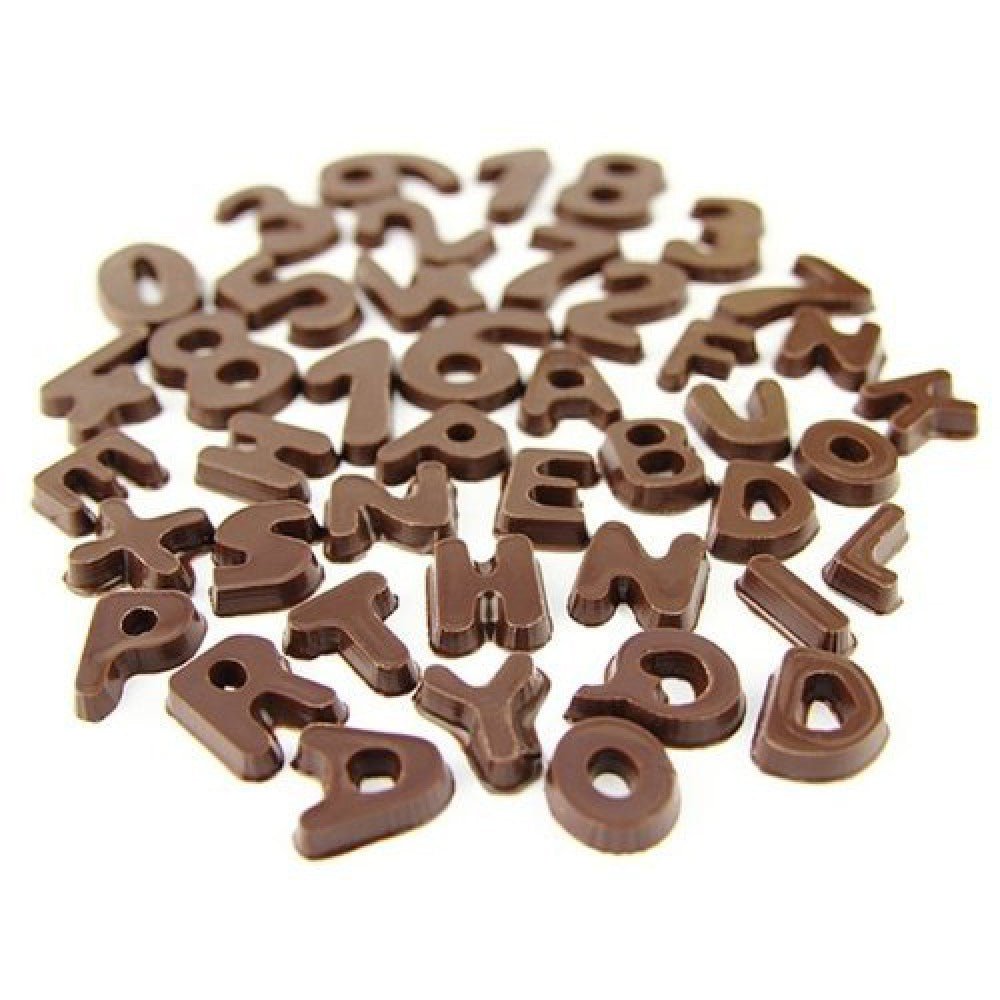 Martellato Chocoladevormen Letters & cijfers chocoladevorm MA3005 Letters & cijfers chocoladevorm/Bestel eenvoudig online/Anisana
