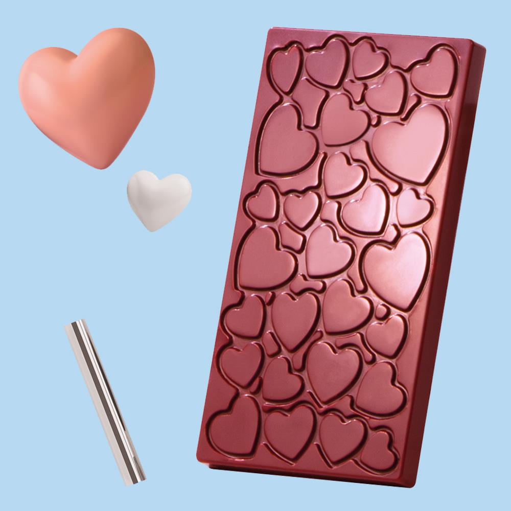 Martellato Chocoladevormen Love Bar chocoladevorm MA2017 Love Bar chocoladevorm/Bestel eenvoudig online/Anisana