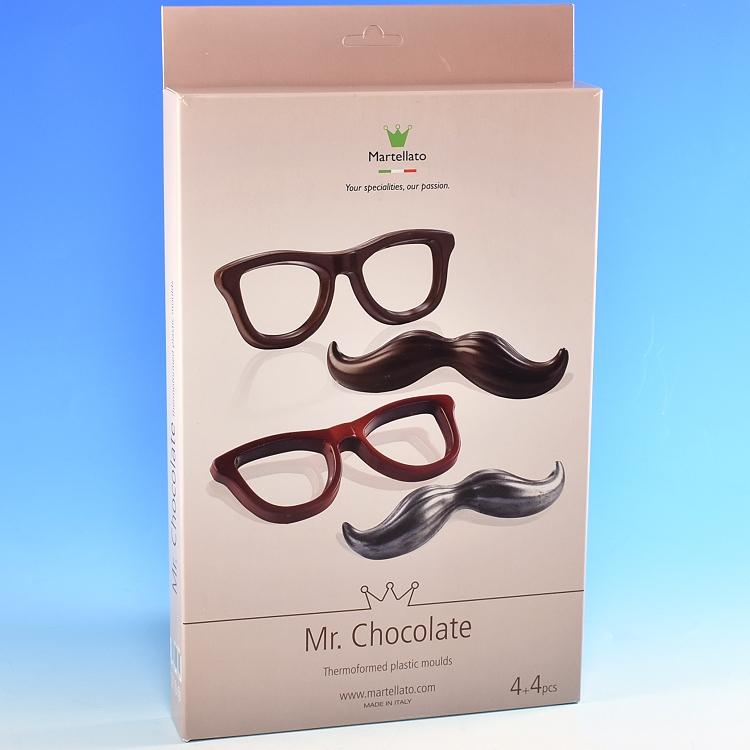 Martellato Chocoladevormen Mr. Chocolate 20OB01  chocoladevorm/Bestel eenvoudig online/Anisana