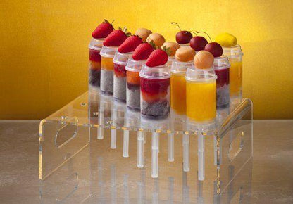 Martellato Ijsvormen GST01 Ø40 H188 mm 90 ml Push Up Pops  Round 100 stuks