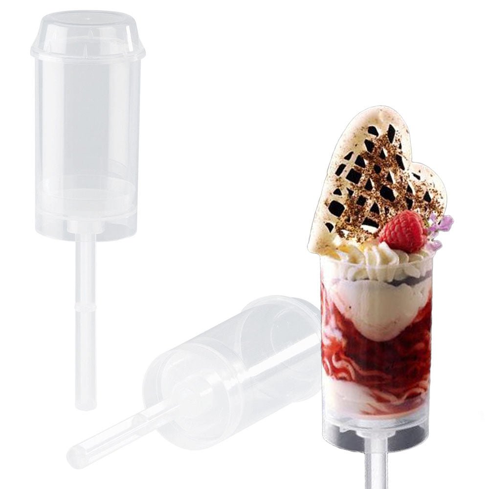 Martellato Ijsvormen GST01 Ø40 H188 mm 90 ml Push Up Pops  Round 100 stuks