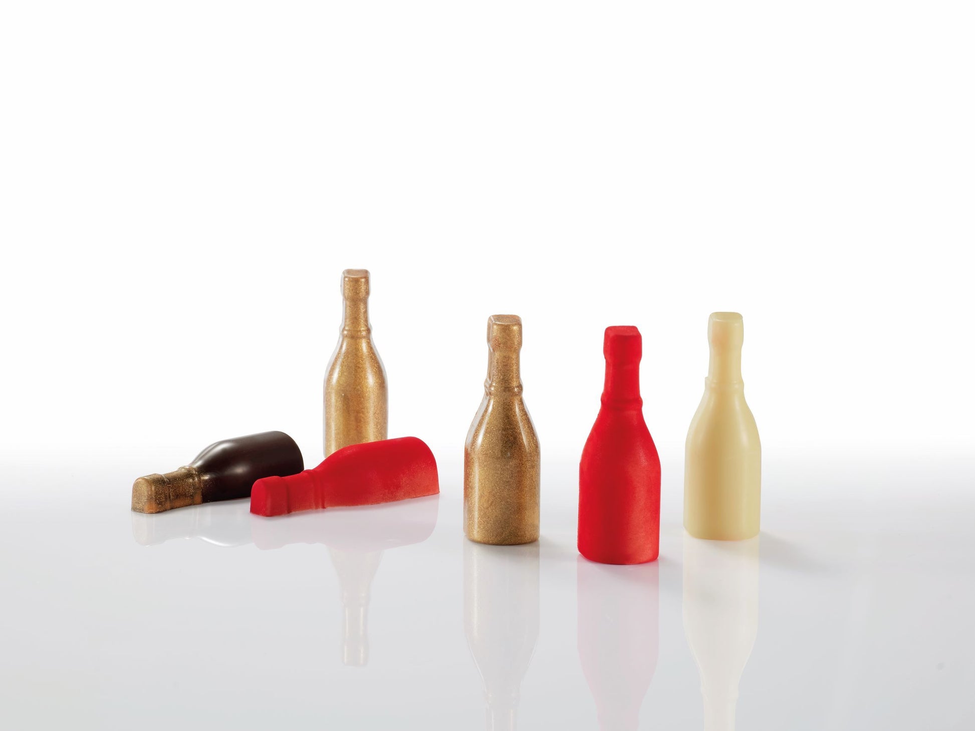 Martellato Pralinevormen Champagnefles polycarbonaat pralinevorm MA3011