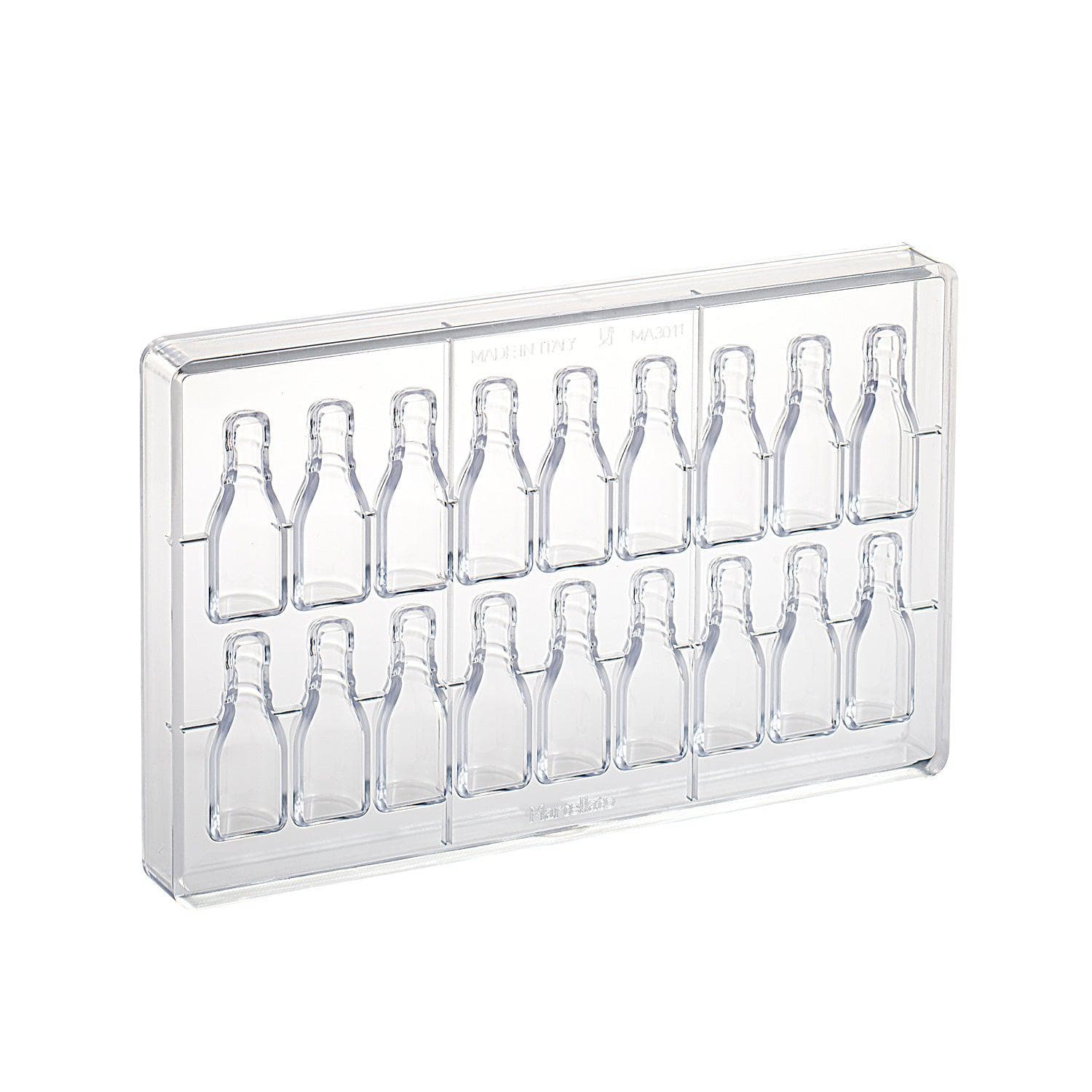 Martellato Pralinevormen Champagnefles polycarbonaat pralinevorm MA3011