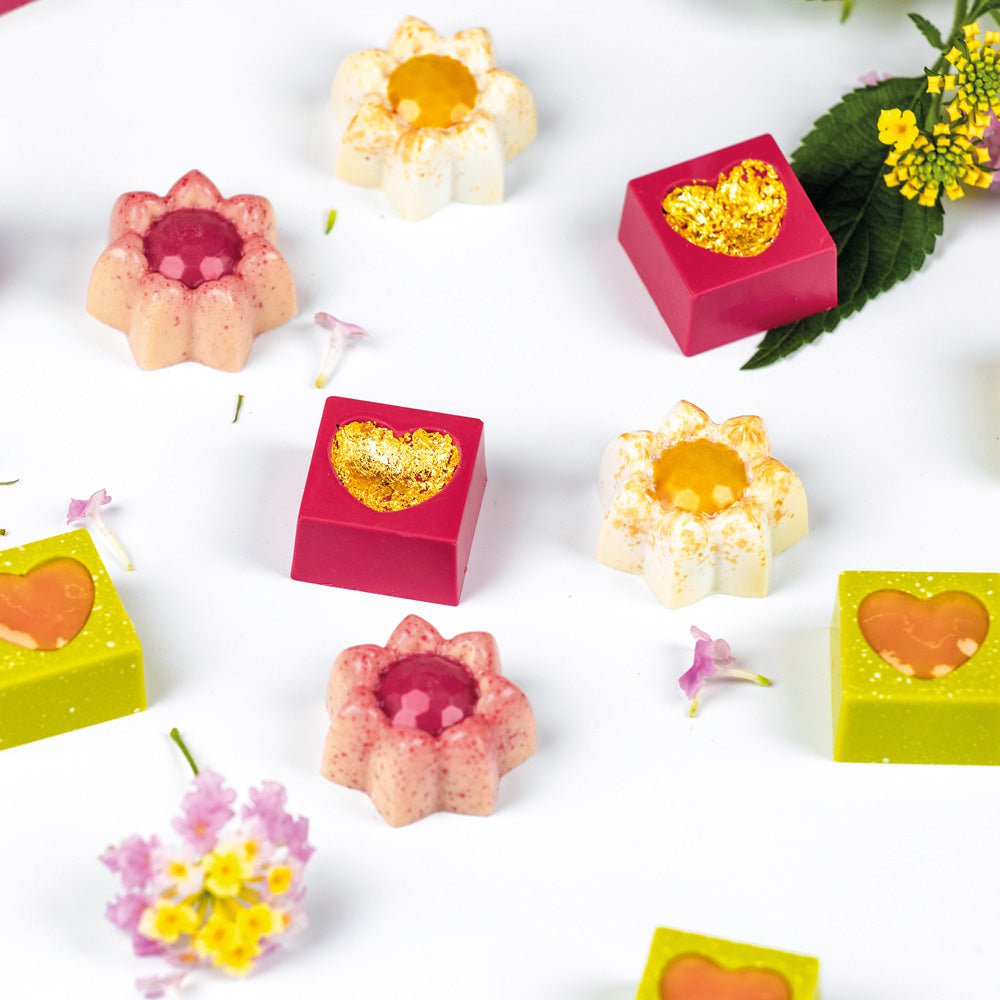 Martellato Pralinevormen Deep heart pralinevorm MA1056  Deep heart pralinevorm/Bestel eenvoudig online/Anisana