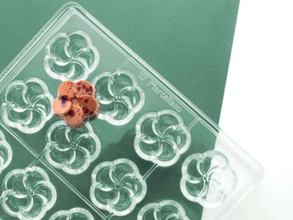 Martellato Pralinevormen Flora pralinevorm MA1050 Flora pralinevorm/Bestel eenvoudig online/Anisana