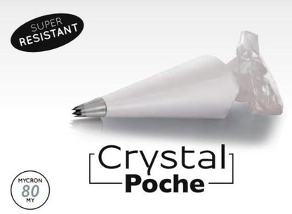 Martellato spuitzakken H 40 cm Chrystal Poche Super Resistant 100 stuks Chrystal Poche Super Resistant 100 stuks/Bestel eenvoudig online/Anisana