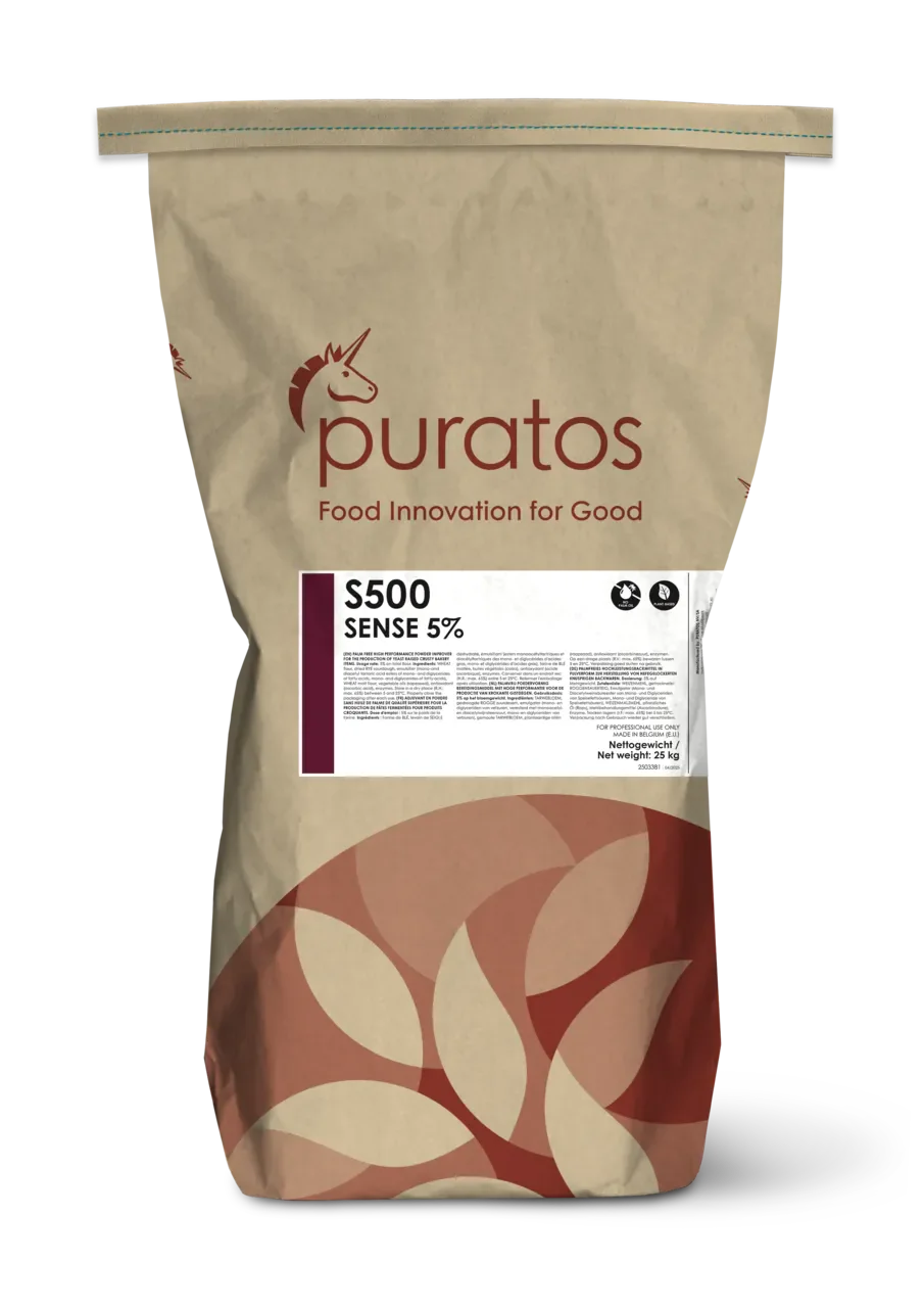 Puratos Broodverbeteraar 25 kg Puratos S500 Sense broodverbeteraar 25 kg Puratos S500 Sense broodverbeteraar 25 kg