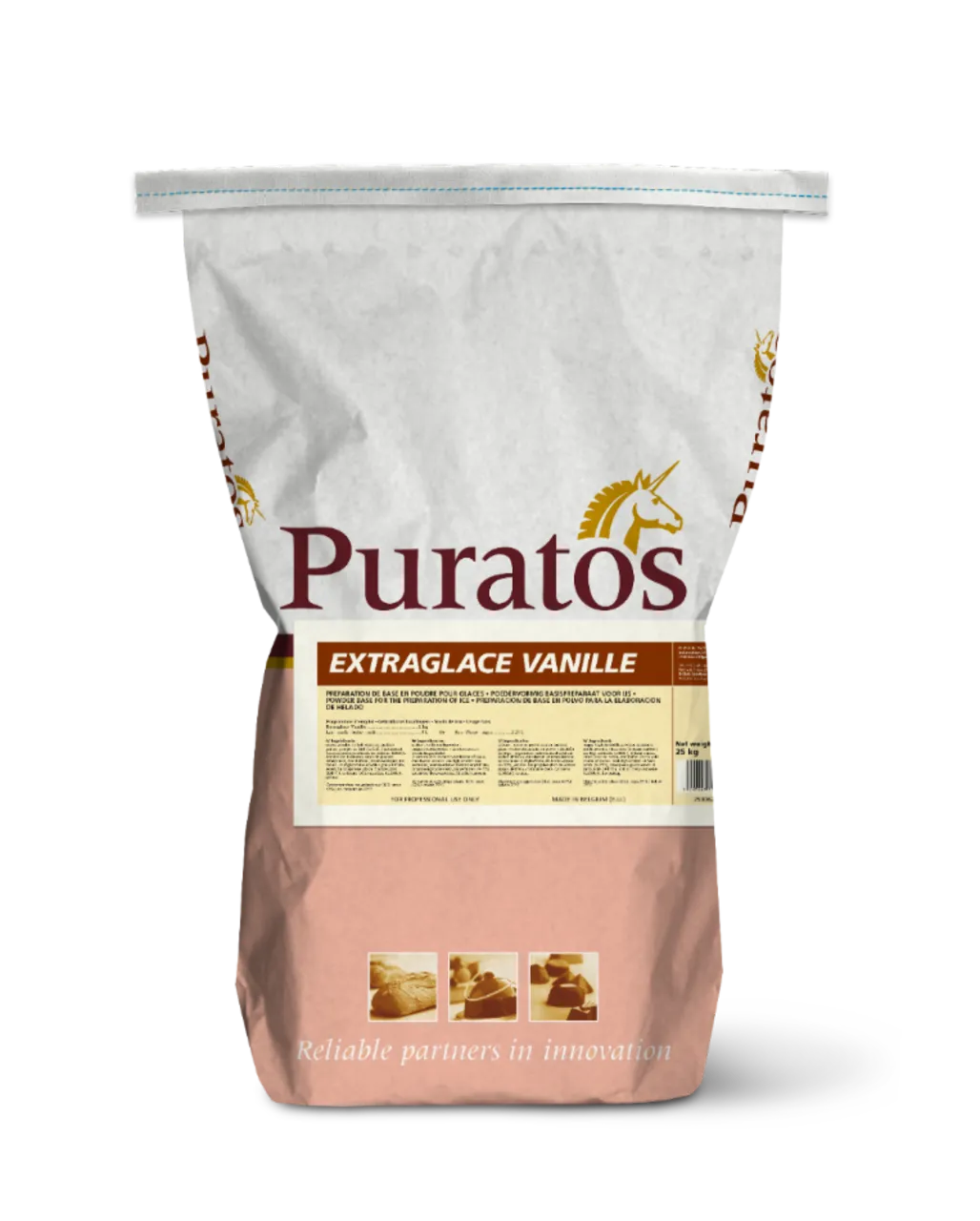 Puratos IJsgrondstoffen Zak 15 kg Puratos Extra Glace Vanille – ijsgrondstof 15 kg Puratos Extra Glace Vanille – ijsgrondstof 15 kg
