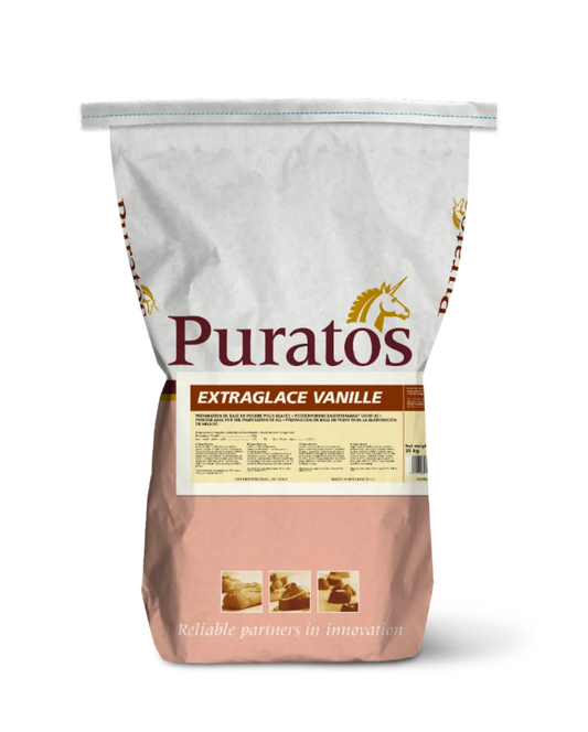 Puratos IJsgrondstoffen Zak 15 kg Puratos Extra Glace Vanille – ijsgrondstof 15 kg Puratos Extra Glace Vanille – ijsgrondstof 15 kg