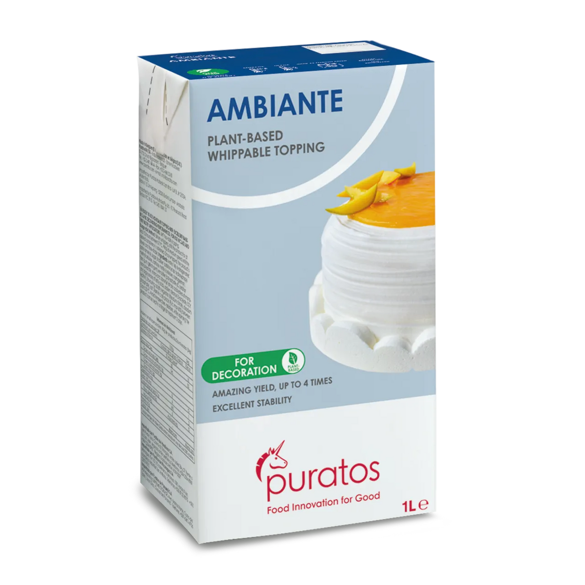 Puratos Patisseriegrondstoffen Doos 12 × 1 L Puratos Ambiante – doos 12 × 1 L Puratos Ambiante – doos 12 × 1 L