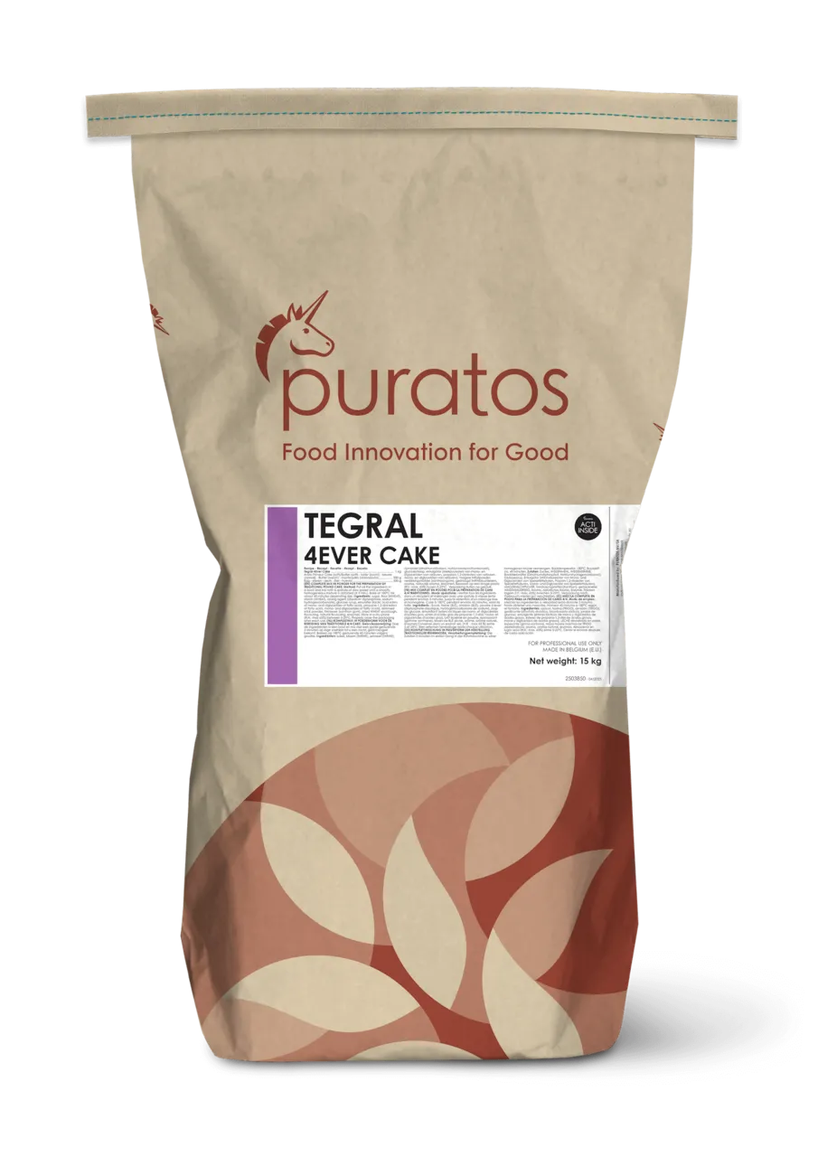 Puratos Patisseriemix Zak 15 kg Puratos Tegral 4Ever Cake cakemix 15 kg Puratos Tegral 4Ever Cake cakemix 15 kg