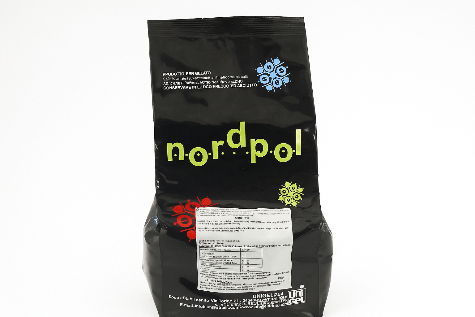 Unigel/Nordpol Basis voor roomijs 2 kg Base Superlat 100 (2 kg) Base Superlat 100/Bestel eenvoudig online/Anisana