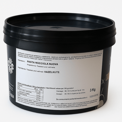 Unigel/Nordpol Unigel Notenpasta's Nocciola scura (hazelnootpasta) 3 kg Nocciola nuova (hazelnootpasta)/Bestel eenvoudig online/Anisana